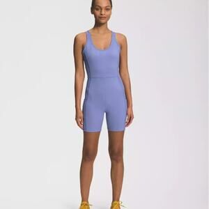 The North Face Dune Sky Onesie in Deep Periwinkle Heather